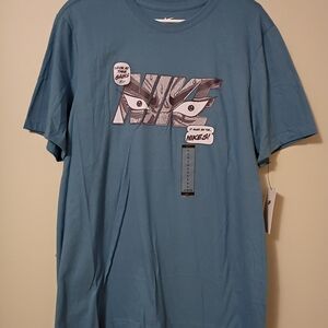 Nike Blue Graphic Men's T-Shirt
